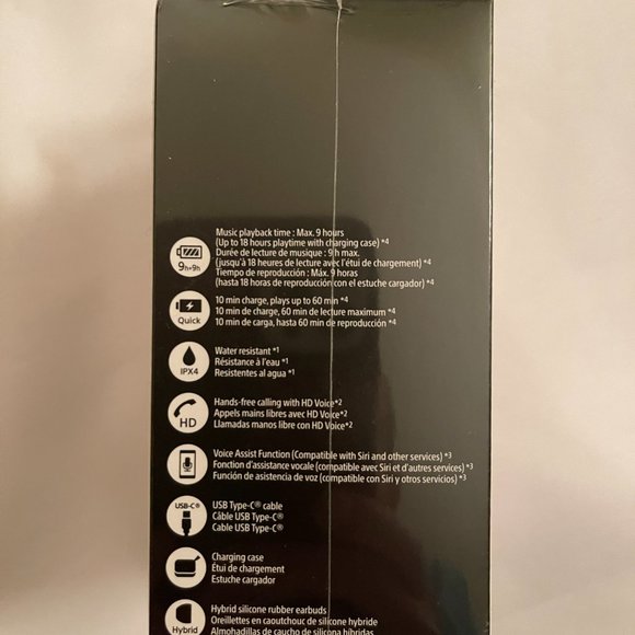 Sony WF-XB700 Extra Bass True Wireless Earbuds - Brand NEW / FACTORY SEALED!! -- - Picture 8 of 13